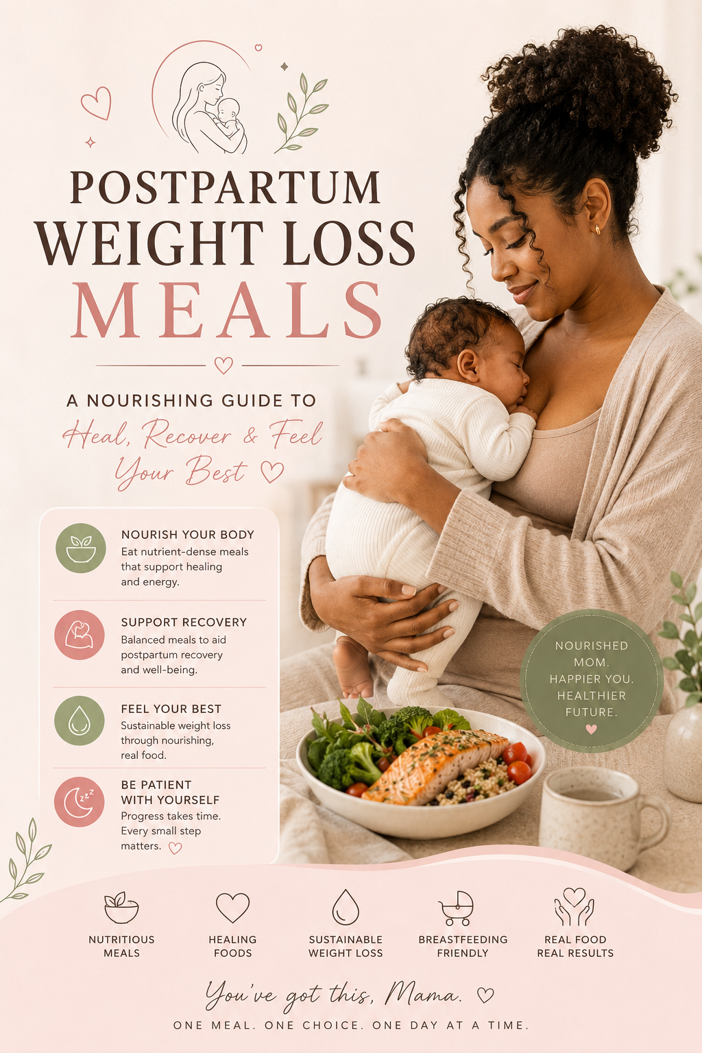 Postpartum weight-loss Meals