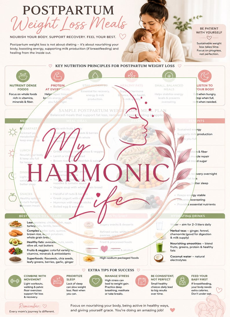 Postpartum weight-loss Meals